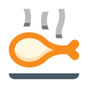 pollo frito icon