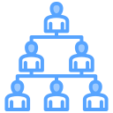 estructura de organización icon