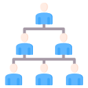 estructura de organización icon