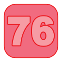 76 