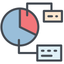 gráfico circular icon