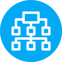 estructura de organización icon