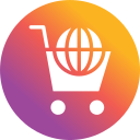 las compras en línea icon