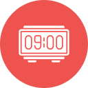 reloj digital icon