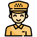 conductor de taxi icon