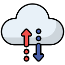 datos en la nube icon