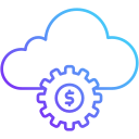 servicio de almacenamiento en la nube icon