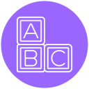 bloque abecedario icon