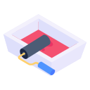 Paint roller icon