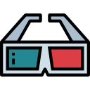 gafas 3d icon