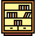 estante para libros icon