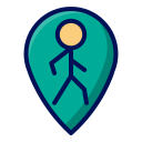 caminar icon