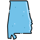 verenigde staten kaart icoon