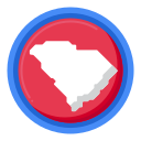 verenigde staten kaart icoon