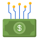 dinero digital icon