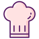 sombrero de cocinero icon