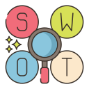 Swot analysis icon