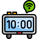 reloj digital icon