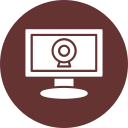 cámara web icon