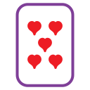 cinco de corazones icon