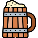 taza de madera icon