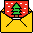 tarjeta de navidad icon