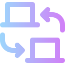 transferencia de datos icon