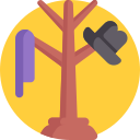 Coat stand icon