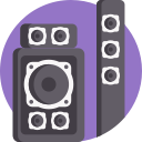 sistema de audio icon