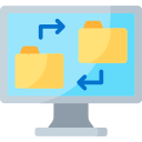 transferencia de datos icon