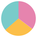 gráfico circular icon