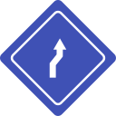 flecha en zig-zag icon