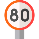 límite de velocidad icon