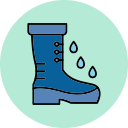 botas de lluvia 