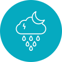 lluvia nocturna icon