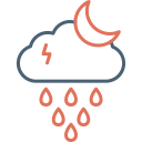 lluvia nocturna 