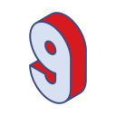 número 9 icon