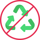 no reciclable 