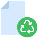 reciclaje de papel icon