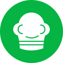 sombrero de cocinero icon