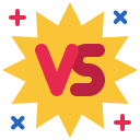 versus 