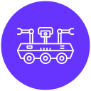 robot espacial icon