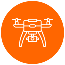 dron de cámara icon