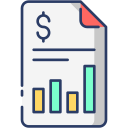 informe financiero icon