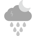 lluvia nocturna icon