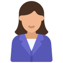 mujer de negocios icon