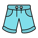 pantalones cortos icon