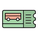 boleto de autobús icon