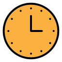 reloj de pared icon