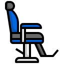 Barber chair icon